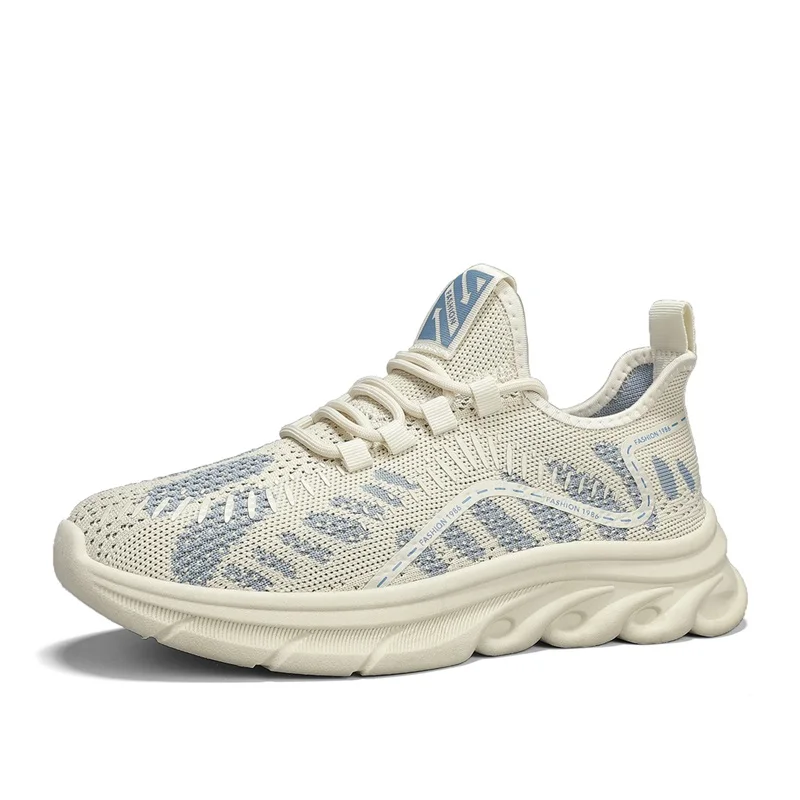 

Breathable casual dad shoes, outdoor versatile fashion men's shoes, motorcycle fly woven sports shoes for all seasons