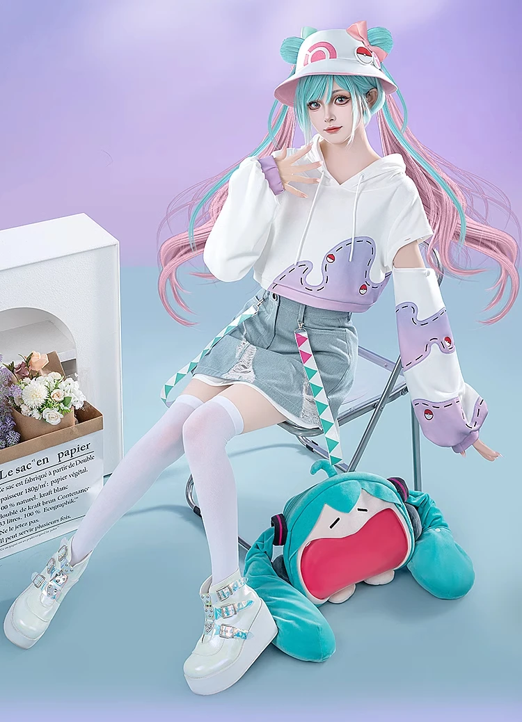 Newly Kusanagi Nene Cosplay costume Mi cos kuku Halloween Christmas PJSK S-XL Role Playing Party Comic Sexy Skirt