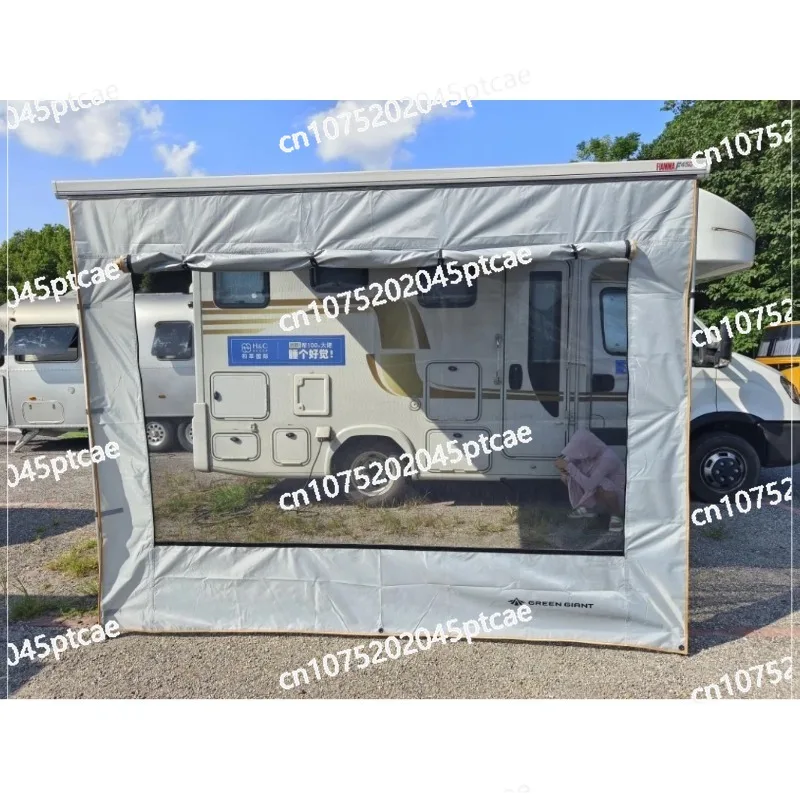 

Oxford Fabric Outdoor Car Side Slide Awning Retractable Car Side Awning RV Expansion Side Canopy