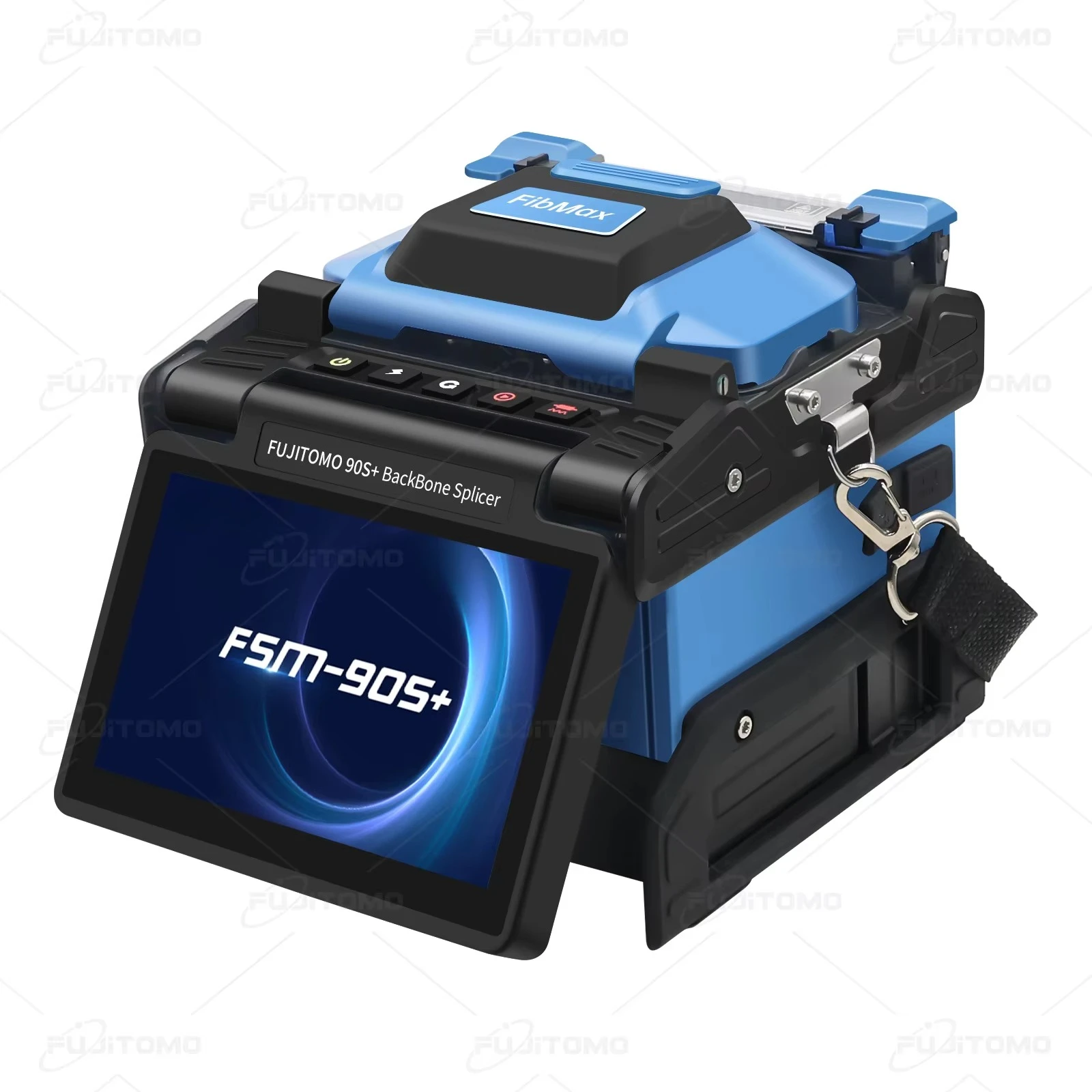 Fusionadora de Fibra Óptica FSM-90S+ FI-6 de 6 Motores, de Núcleo a Núcleo, Compatible con Fibra Óptica G654E