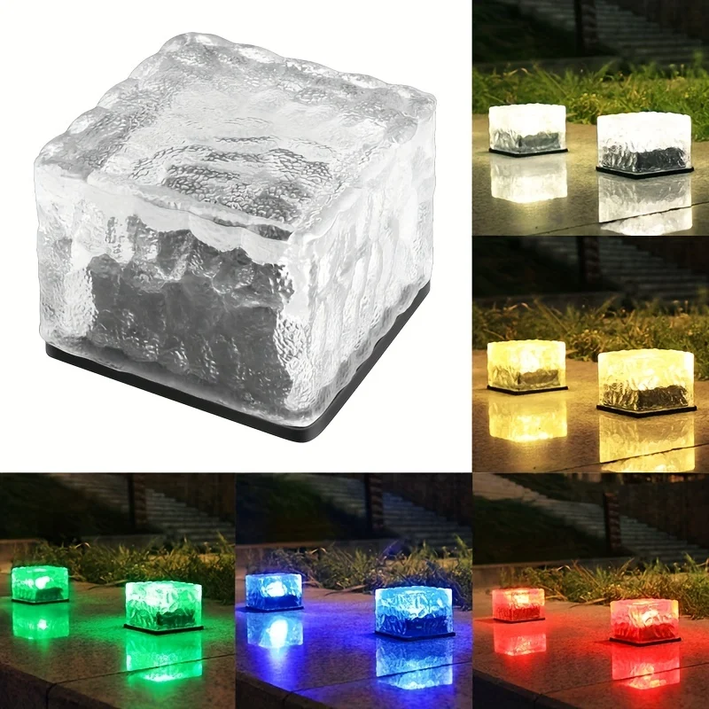 1pc Outdoor Solar Light Courtyard Garden Lawn Decoration Lighting Outdoor Garden Decoration Solar Light For Patio Courtyard Lawn