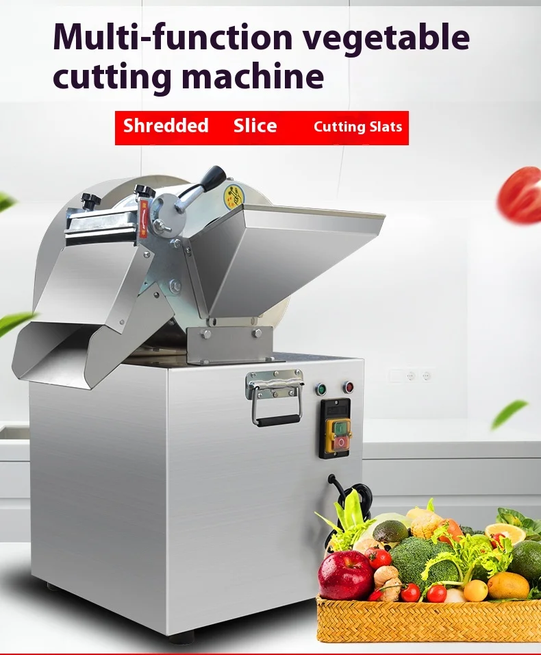 Electric Fruit Vegetable Dicing Slicing Shredder Automatic Potato Carrot Onion Strip Cutter