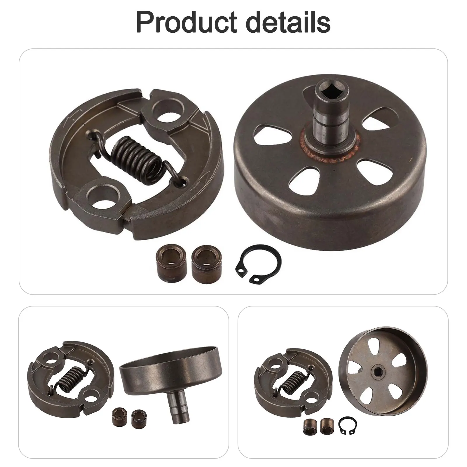 Metal Clutch Drum Kit With Circlip For FS94 FS111 FS131 KM91 KM131 FC96 HL94 String Trimmer Replacement Part 4149-160-2902