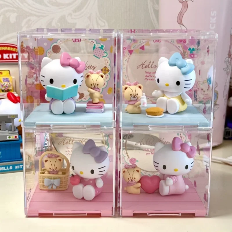 

Sanrio Figure Sweetheart Playmate Series Blind Box Kawaii Mystery Box Cute Collect Model Cartoon Room Decor Toy Kid Child Gift