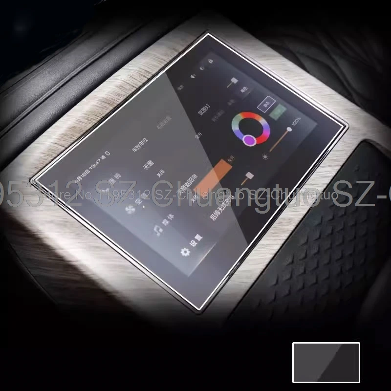 Tempered Glass Screen Film For GWM TANK 500 REAR ARMREST PAD 2022 2023 2024 CAR LCD Touch Screen Accessories