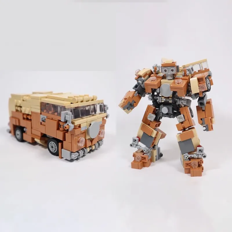 

MO Rise of The Beast Deformable Dry Catty Top Building Block Puzzle Splicing Hobby Collecting Bricks Toys