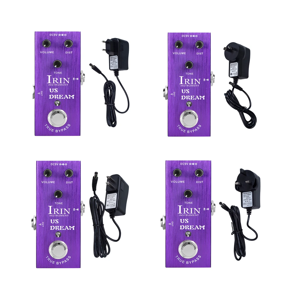 

IRIN AN-03 Guitar Effector US Dream Distortion Pedal Guitar Effect Pedal Electric Guitar Pedal Accessories EU/AU/US/UK