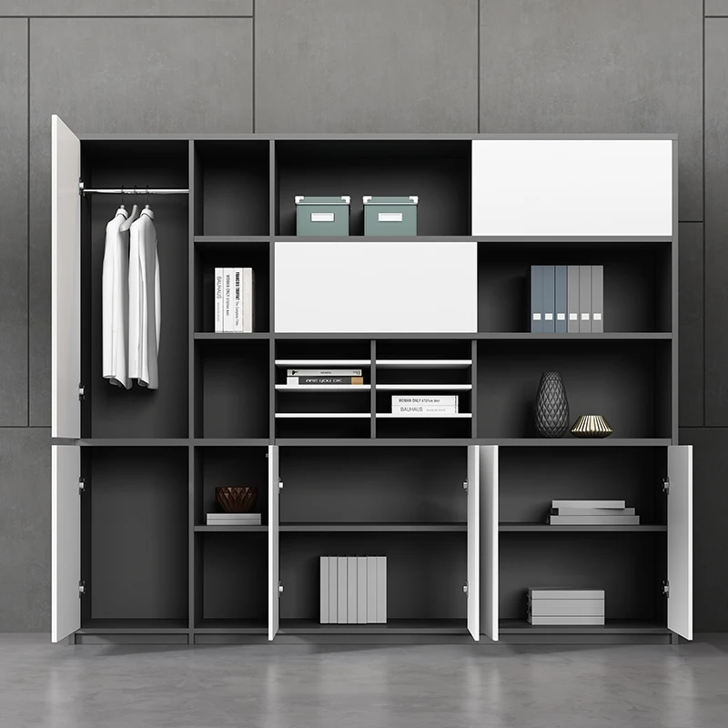 

File Data Cabinet Simple Office Cabinet Wooden Simple Modern Locker Financial Office