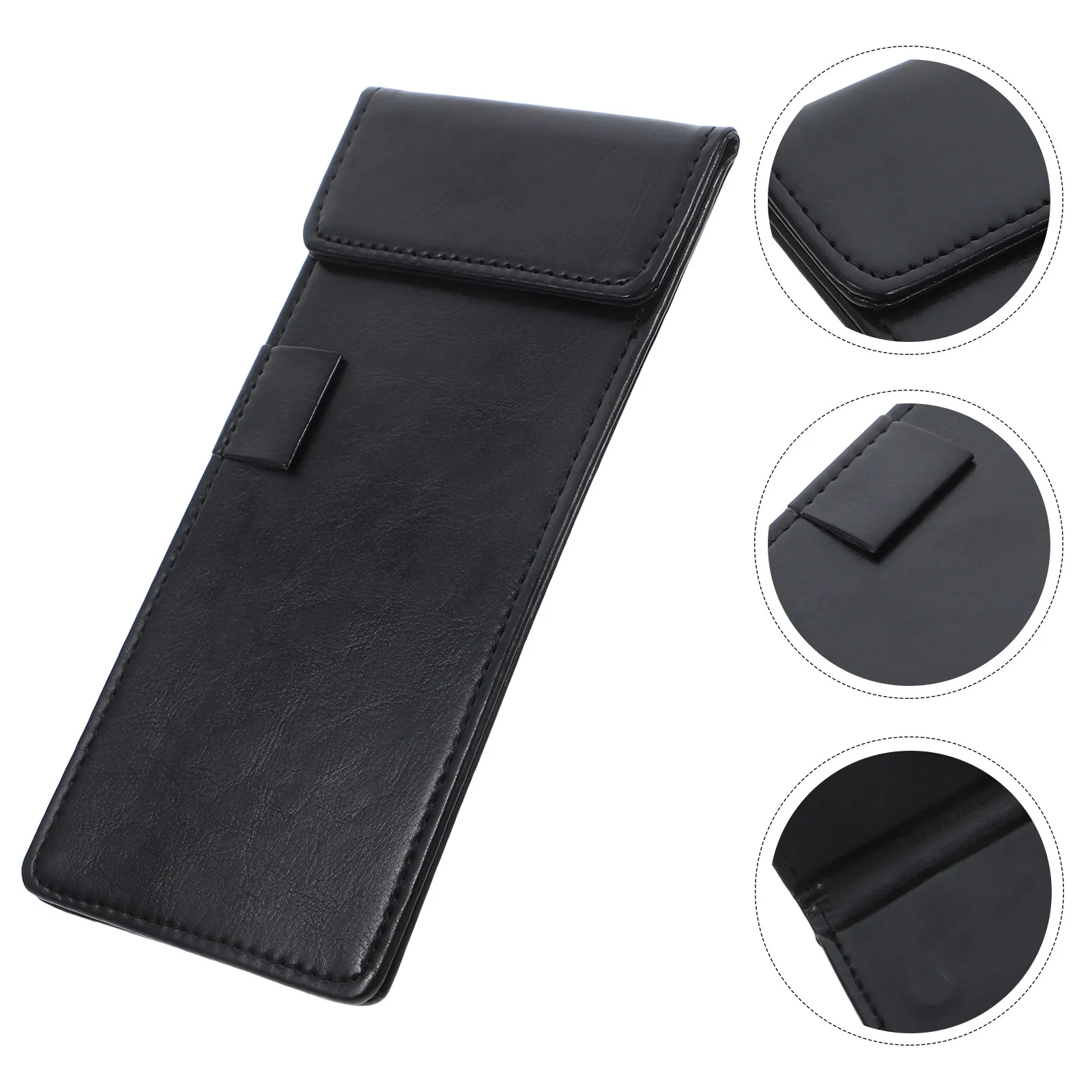 

Artificial Mini Clipboard with Integrated Pen Holder Multifunctional for Receipts Menu Checks Notes Server Waitress