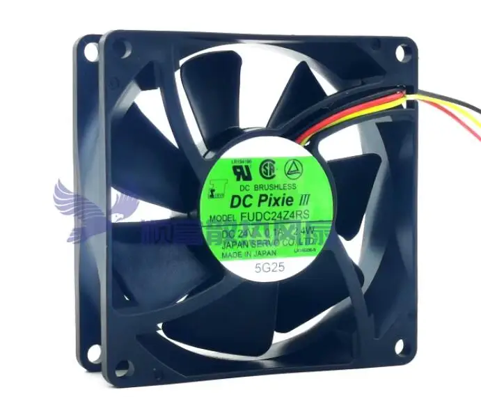 

Ltsf For SERVO FUDC24Z4RS DC 24V 0.1A 80x80x25mm 3-Wire Server Cooling Fan 8cm