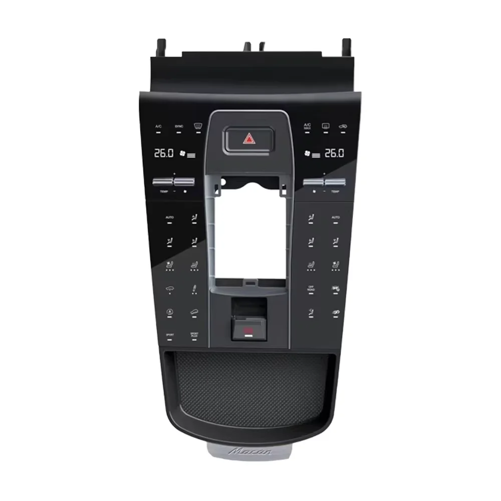 

Для Porsche Cayenne Panamera Macan 2010-2021, обновление 2024, полносенсорная панель центрального управления седлом, кондиционер