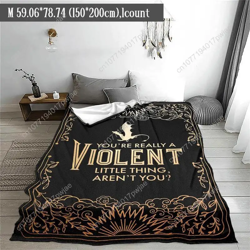 بطانية نمط التنين خمر التهم غرفة مكيفة ومريحة رمي قيلولة دافئة بطانيات مخصصة #5