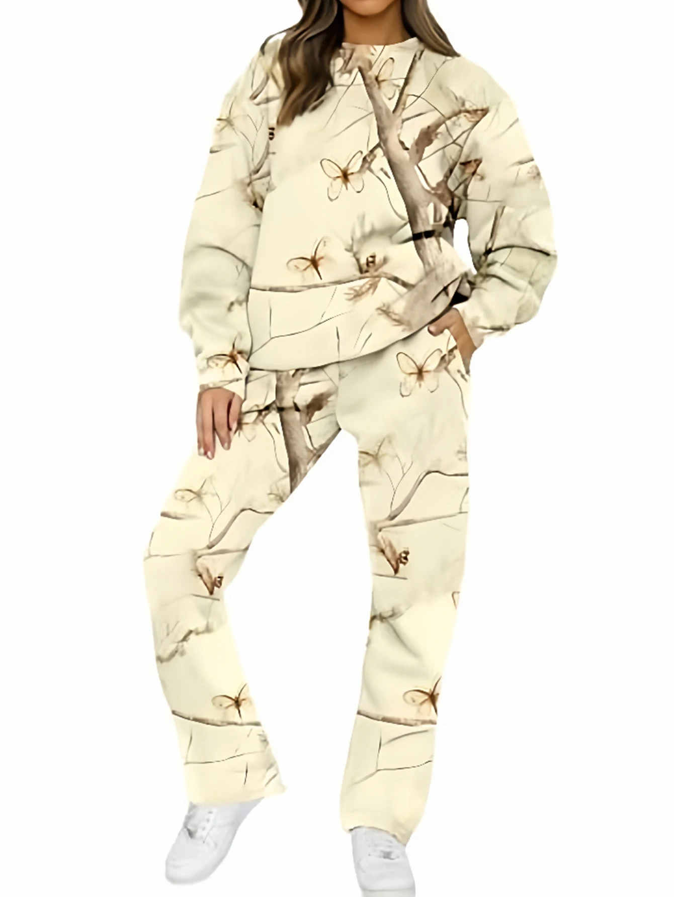 طقم بناطيل بدلة نسائية عصرية غير رسمية وسراويل طويلة بدون ديكور متعدد الاستخدامات للمناسبات المختلفة