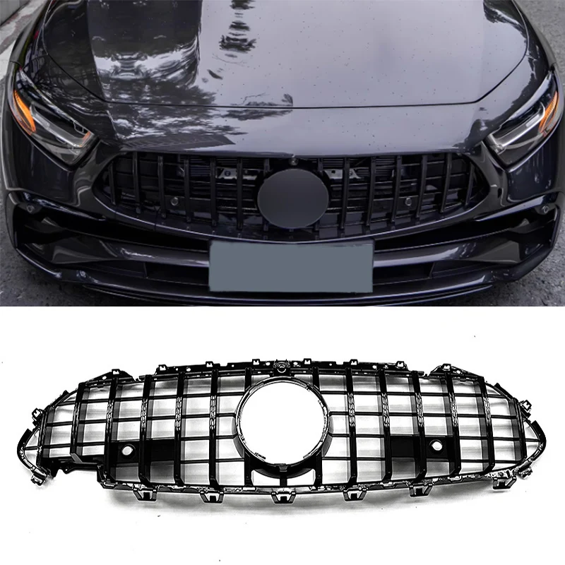 

Car Front Bumper Grille Tuning Racing Grill For Mercedes -Benz CLS Class W257 C257 2019 2020 2021 2022 2023