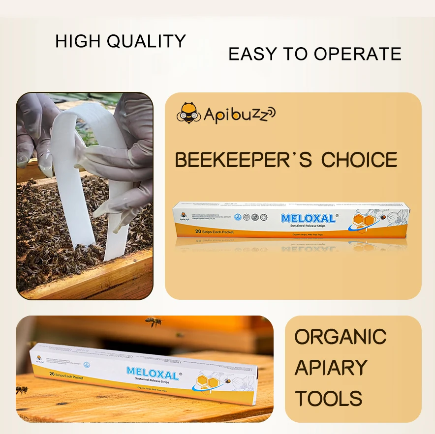 شرائط ميلوكسال | أدوات تربية النحل من حمض الأكساليك - منحل، معدات مستعمرة النحل الموسمية الخالية من الحضنة - ملحقات موائل الحيوانات الأليفة فاروا