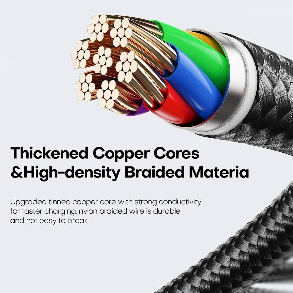 Cavo USB tipo C PD da 27 W per iPhone 14 13 12 Pro Max Mini Xs Xr X 8 IPad MacBook Cavo di ricarica rapida da tipo C per cavo di illuminazione