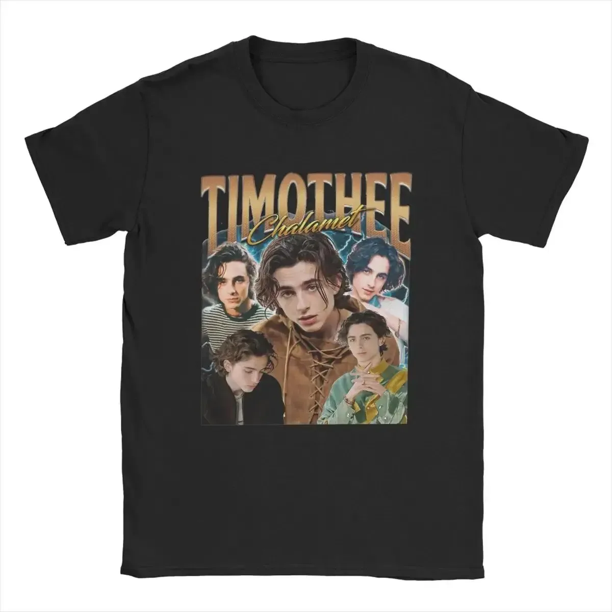 2024 Men I Heart Timothee  Chalamet Print T Shirt Cotton Clothing Creative Short Sleeve Crewneck Tees Gift Idea Men T-Shirt