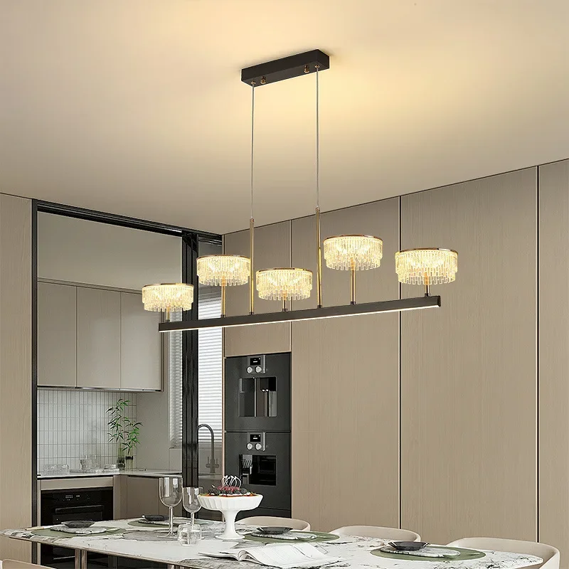 2025 New Nordic Living Room Led Pendant Light Is Suitable For Modern Dining Rooms Bedrooms Height Of Chandelier Can Be Adjusted