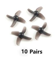 12Pairs Happymodel 40mm 4-Blade Propeller PC Props 1.0mm Hole CW CCW for Mobula7 Mobula 7 FPV Racing Drone Quadcopter