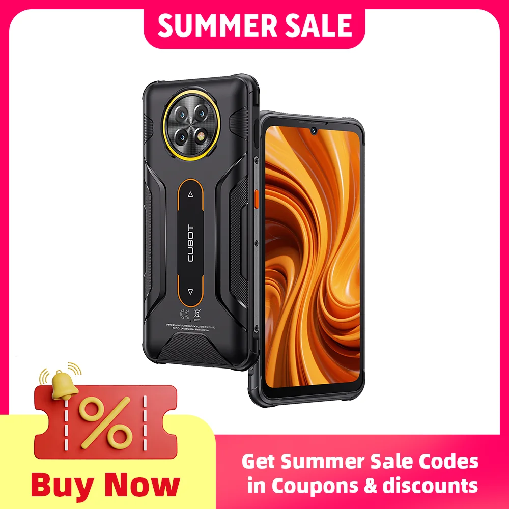 Rugged Smartphone Android 16, Cubot KingKong ACE 5, 20GB RAM(8+12GB), 256GB ROM, 10200mAh Battery, 6.745" 120Hz Screen, 48MP,NFC
