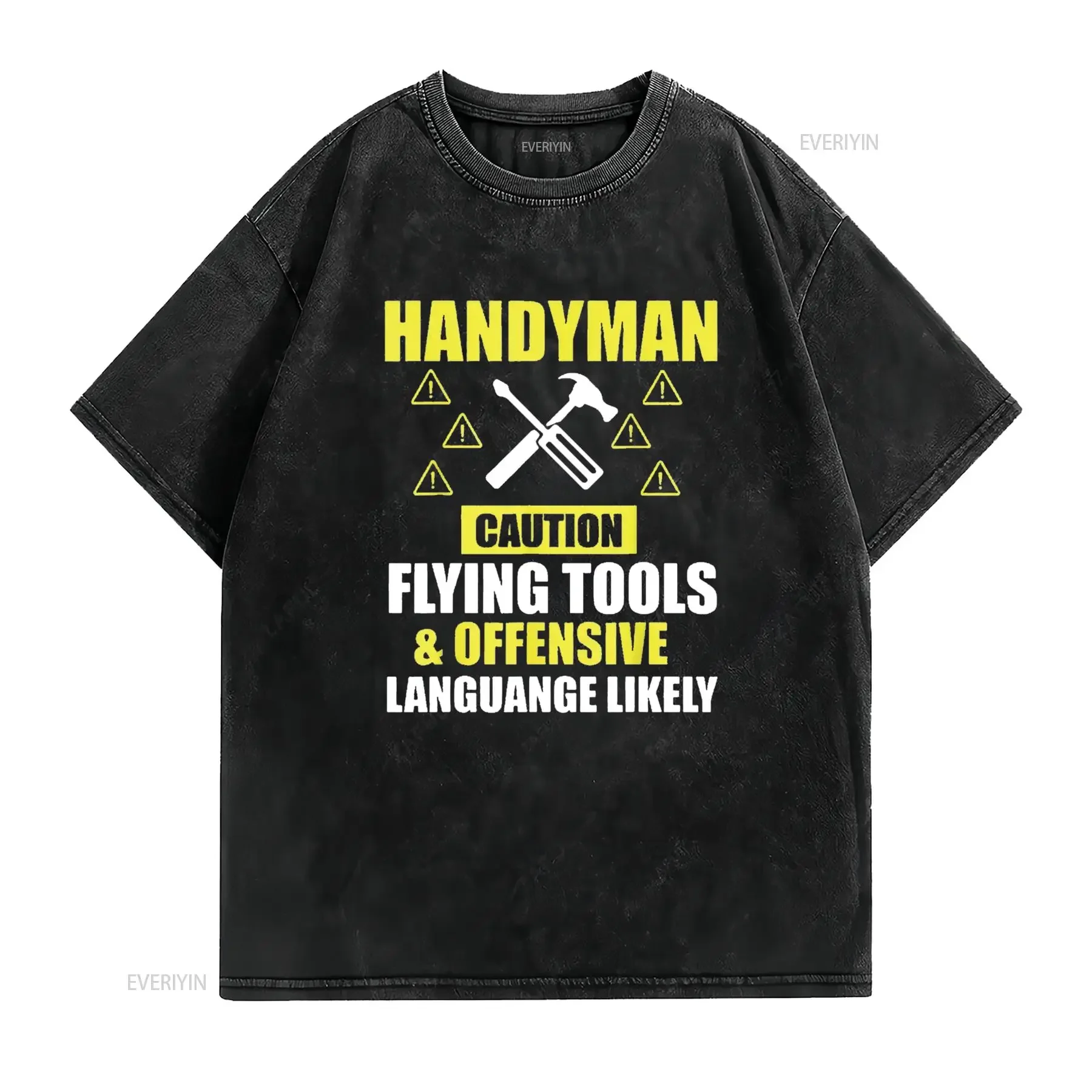 Mens Funny Handyman Saying Fixologist DIY Lover T Shirt Black X Large vintage Washed Soft Slightly homme Stylish Unisex fashion