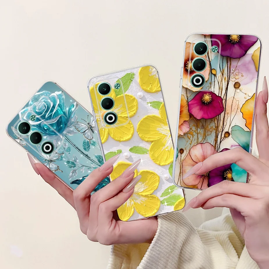 

For Oppo A5 5G Case CPH2735 2025 New Fashion Painted Cover Soft Silicone Phone Case For Oppo A5 Pro A5Pro OppoA5 5G Fundas Coque