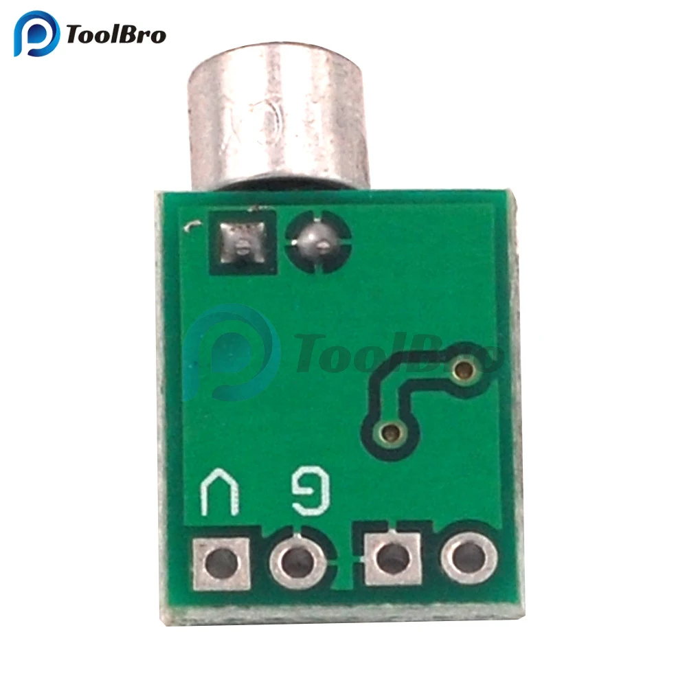 Mini Microphone Audio Amplifier Module Speaker Circuit Board DC 2.5-9V 14x12mm Mic Accessories