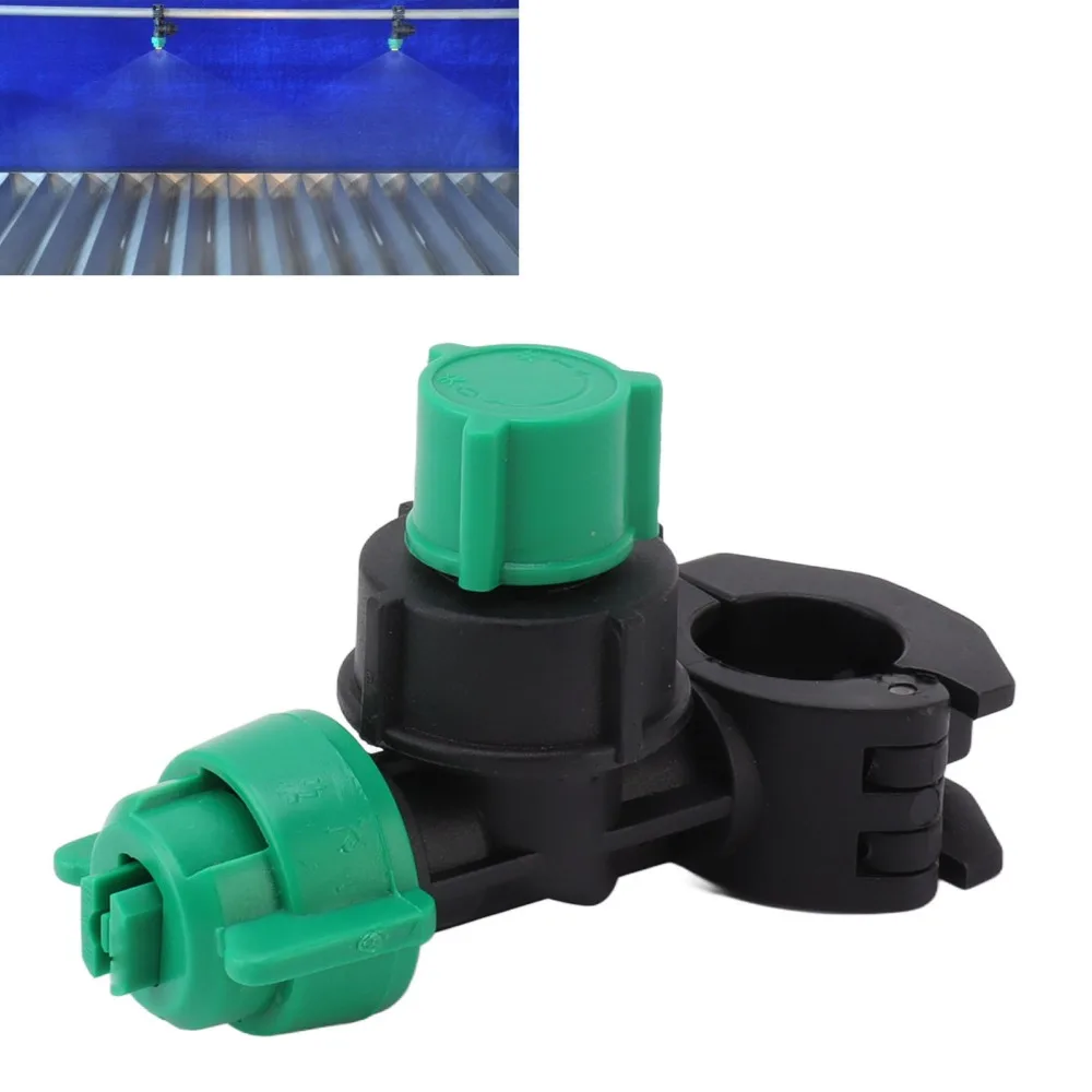 2pcs Leak Proof Agricultural Sprayer Nozzle Easy Installation Easy Installation Sprayer Nozzle Tips Black and Green