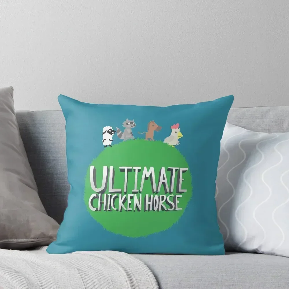 

Ultimate Chicken Horse Throw Pillow Decorative Sofa Cushion Luxury Pillow Case luxury home accessories pillow