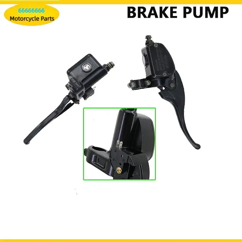 For ATV beach bike four-wheel motorcycle accessorie left and right front brakes, upper pump disc brake