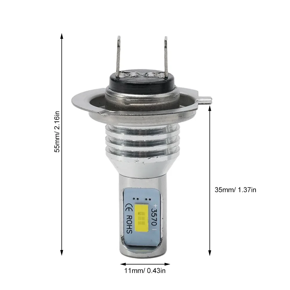 Lâmpada de farol LED para motocicleta, lâmpada de luz de feixe alto e baixo, lente do projetor, holofote para K TM Ya Maha, H4, HS1, BA20D, H7, P15D, 12V, 6000K