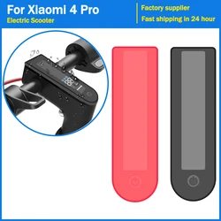 Dashboard Display Screen Cover Protective Waterproof Red Silicone Display Circuit Board Covers for Xiaomi 4 Pro Electric Scooter