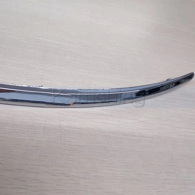 Kamshing Headlight Trim Strip For Honda Jade 2017-2020 Headlamp Lower Trim Bright Strip Front Bumper Plating Decoration Strip