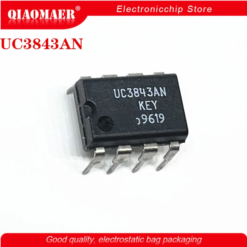 5PCS/LOT UC3843AN UC3843 3843 DIP-8 UC3843BN