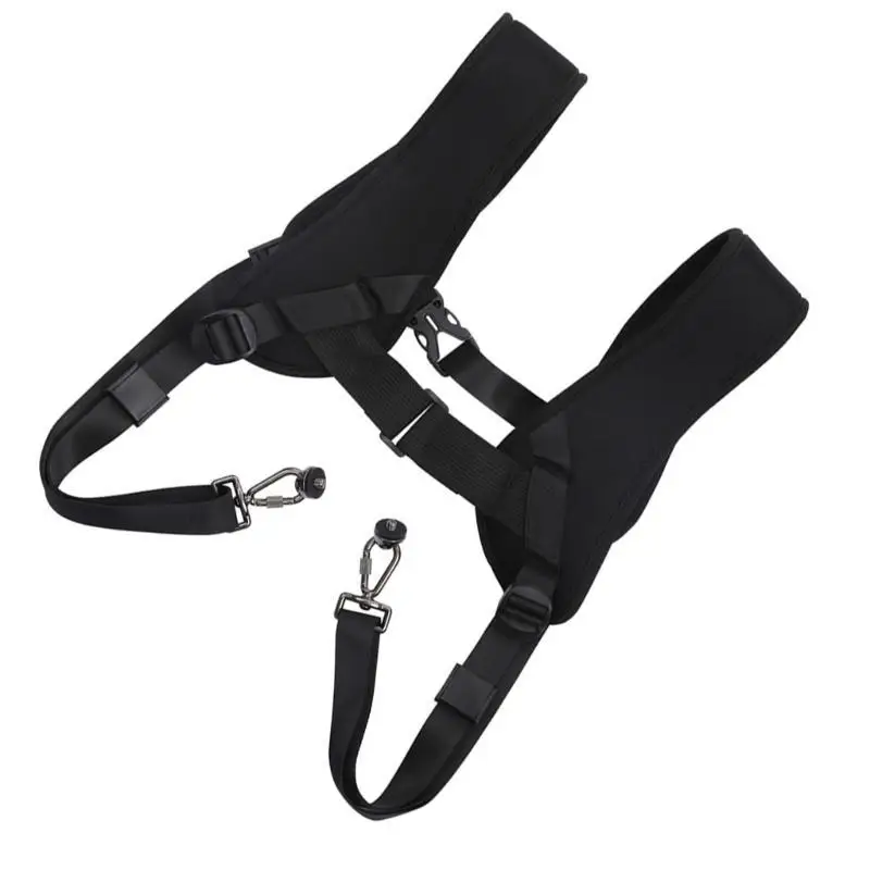 31ba Quick relection اثنين من الأشرطة كاميرا تسخير لكاميرات DSLR SLR القابلة للتعديل مع tethers السلامة