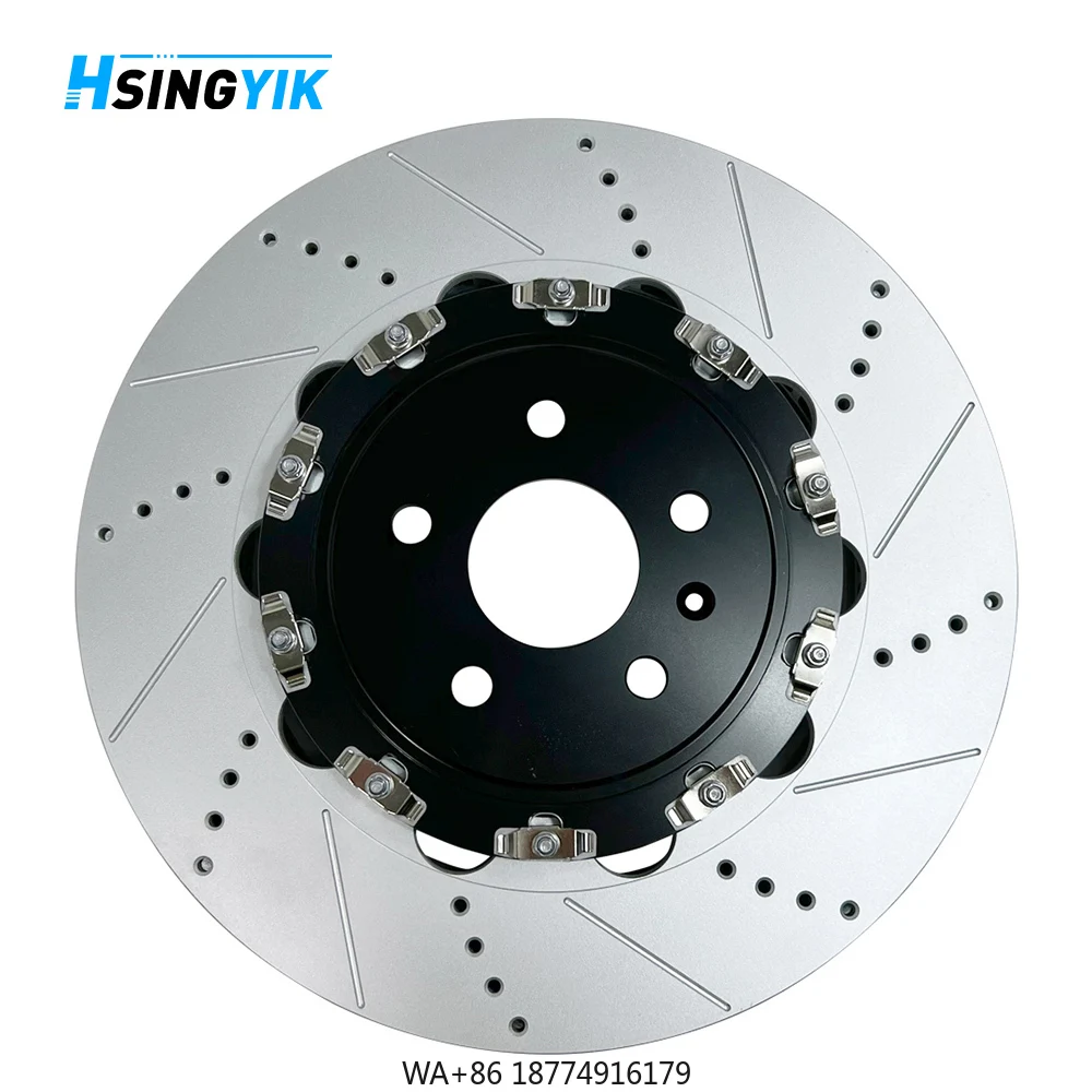 

Heavy Duty Front 365mm 34mm OEM 8U0615301A 2 Piece Aluminum Brake Disc Rotor for RS3 Q3