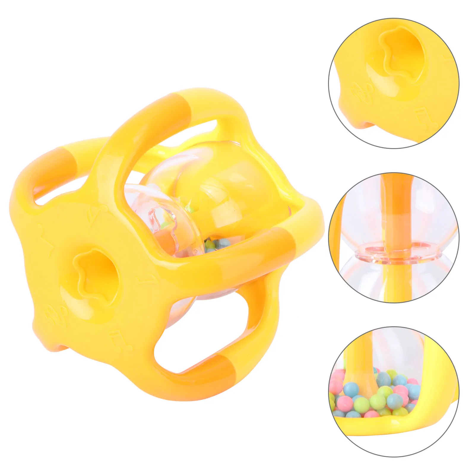 

1Pc Hand Grasp Fitness Creative Plastic Infant Safe Eye-Catching Plaything