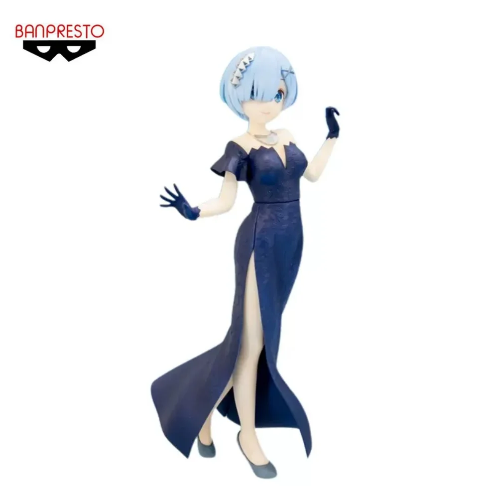 

Фигурка-модель фигурки BANDAI Re: Life in a Different World от Zero Anime Rem Glitter Glamours, фигурка, оригинальные игрушки, кукла