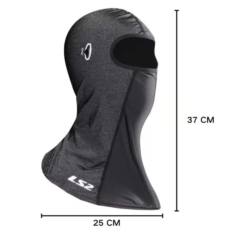 Original LS2 Balaclava Motorcycle Summer Breathable Ice Silk Motorbike Face Mask Men Sun UV Protection Motocross Riding Headwear