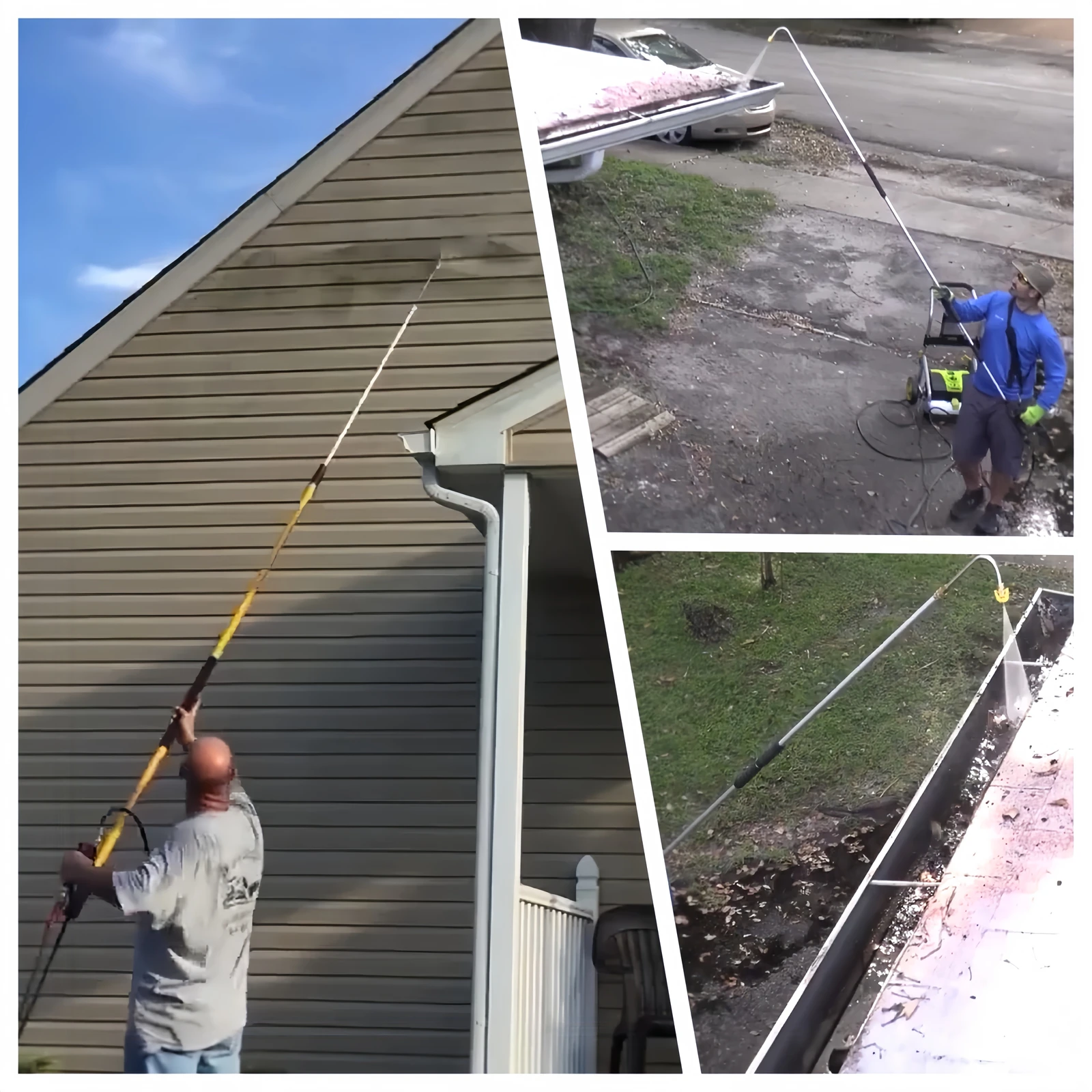 Directo del fabricante: Codos de pistola de agua para lavado de autos de alta presión con diferentes longitudes y ángulos