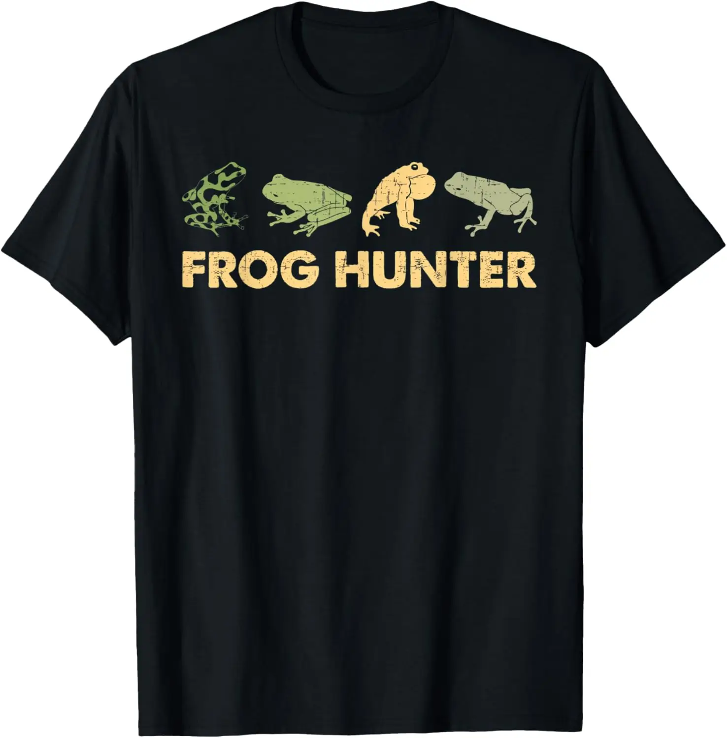 

Tu Cool Frog Hunting Frog Lover Costume Frog Catcher T-Shirt