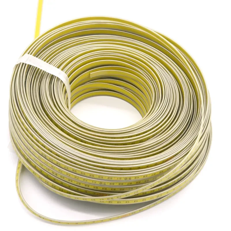 200m Steel Ruler Cable Tape DIP Meter Measuring Tape for Water Level Sounders Meter Water Deeper