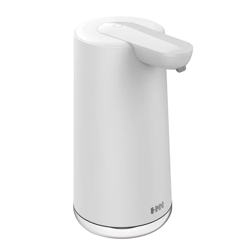 Dispensador automático de jabón de espuma, desinfectante de manos sin contacto, dispensador de jabón recargable ajustable para desinfectante de baño y cocina