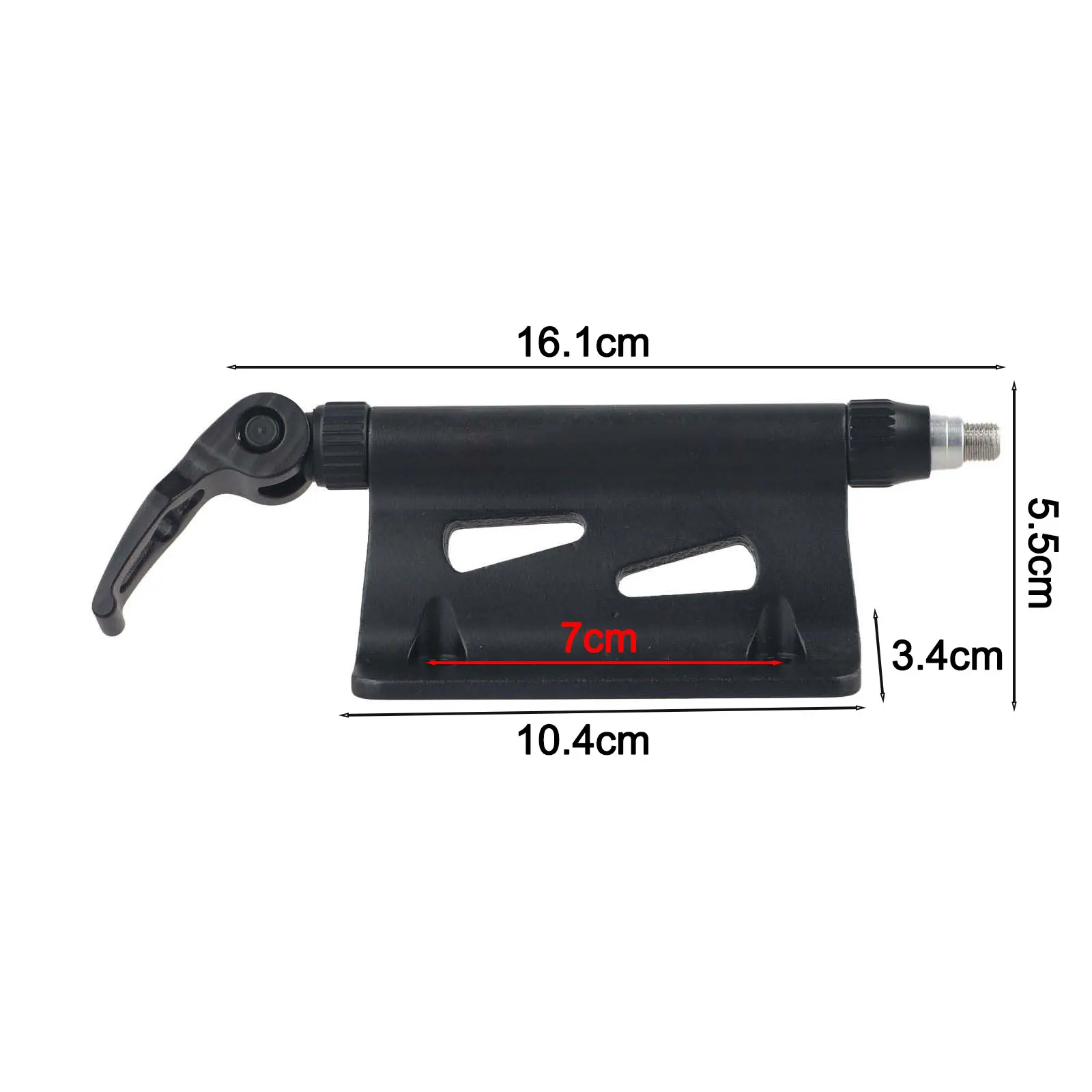 Sturdy Bike Block Mount for Convenient Bicycle Storage Lightweight Aluminum For Alloy with Secure Screw Fix Slots