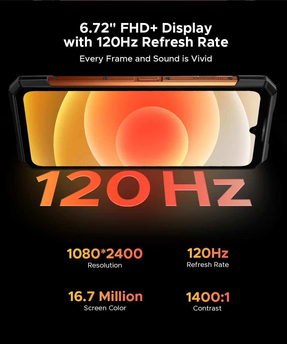 Doogee S200E 5g Rugged Phone 1.32" Amoled Rear Display 48Gb Ram(8Gb+40Gb) 256Gb Rom 10100Mah Ai Triple Camera Android 16 Mobile Phone