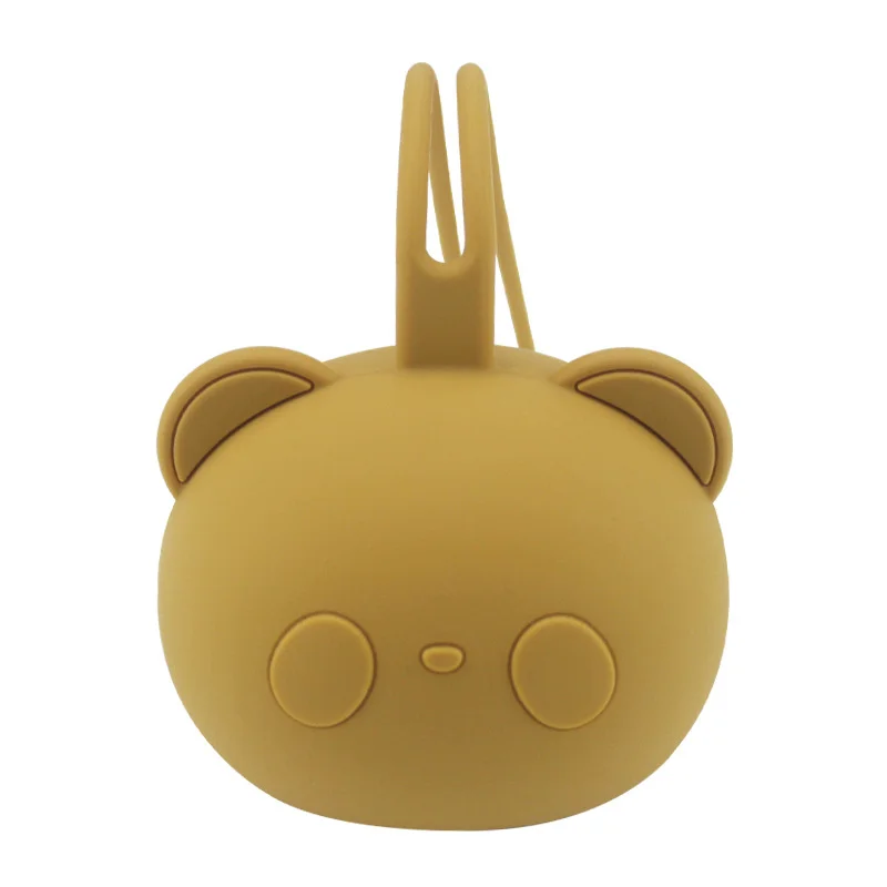Tự Do Tùy Chỉnh Cho Bé Silicon Pacifier Giá Đỡ Di Động Núm Ti Kèm Đậu Nành Hộp Đựng Núm Vú Hộp Lưu Trữ Phụ Kiện Cho Bé