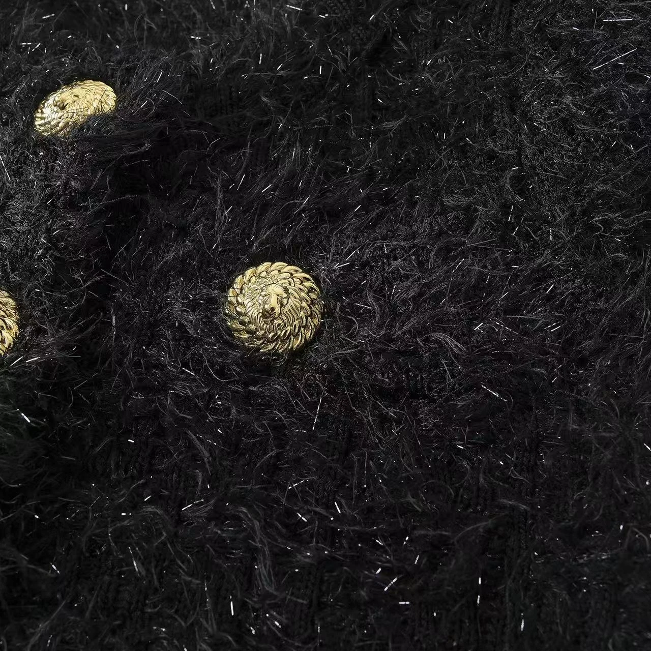 High-End Baa Herbst Strickoberteil rund Ne Oberbekleidung Metall Bule Abnehmen Faionable Commute Sle Long Sve Pure Color