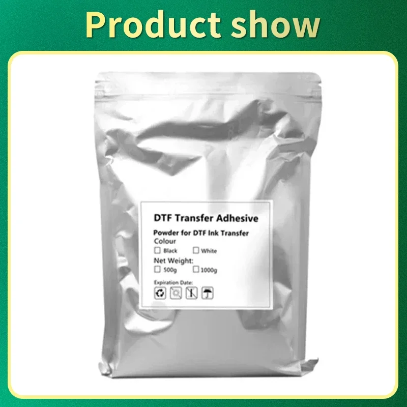 500g/1000g DTF Transfer Adhesive Powder for DTF Ink Transfer POWDER For Film Transfer Ink DTF hot melt PET Film