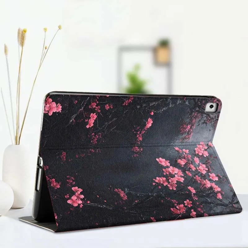 Pink Cherry Blossom Tree Gift Tablet Case For Apple iPad Air Pro mini 1 2 3 4 5 6 7 8 9 11 M2 M3 M5 M4 5th 6th 7th 10th 11th
