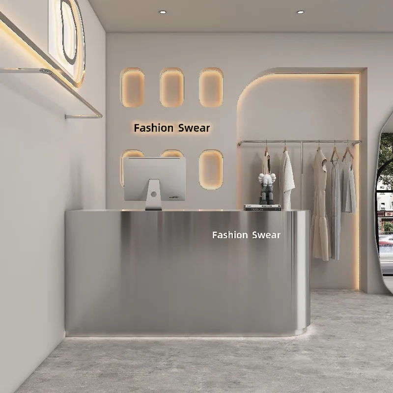 

Modern Beauty Reception Desks Shop Luxury Bar Hotel Executive Restaurant Reception Desks Design Mostrador Commercial Furniture